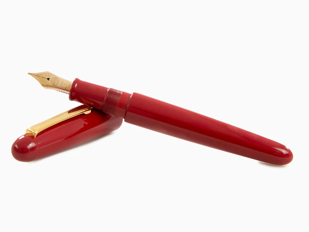 Nakaya Writer Portable Shu Fountain Pen, Ebonite, Gold - Image 8