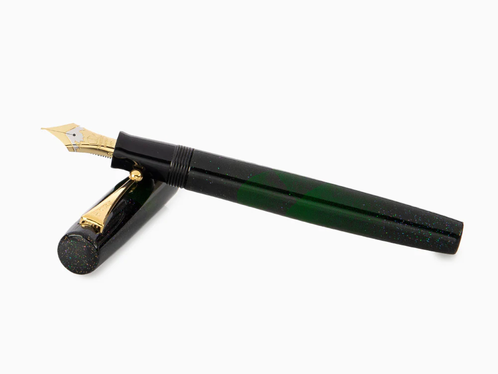Namiki Aya Tokiwa Evergreen Fountain Pen, Gold Powder, AYA-TOKIWA - Image 8