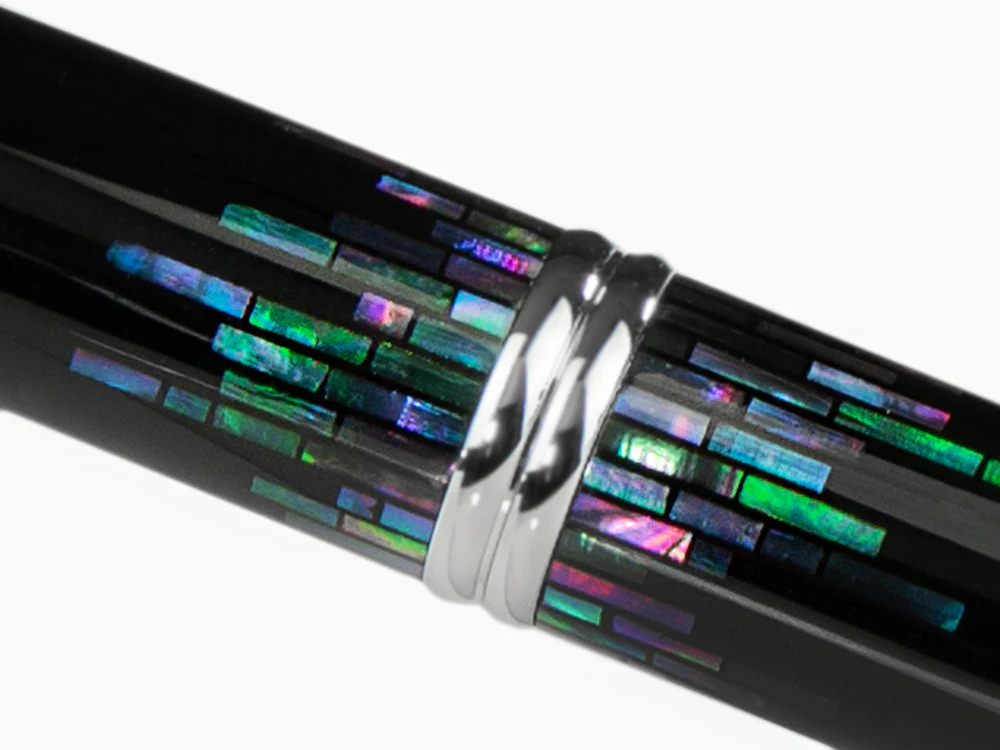 Namiki Capless Raden Stripes Fountain Pen, Lacquer, FC-5000R-SRS-RH - Image 8