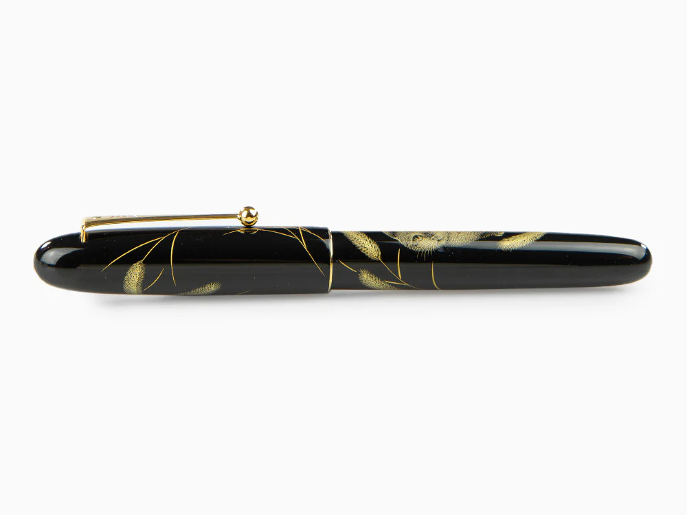 Namiki Chinkin Cat Fountain Pen, Urushi, FNKC-30-MNEK - Image 9