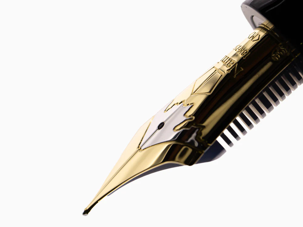 Namiki Chinkin Crane Fountain Pen, Urushi lacquer, FNVC-10M-T - Image 5