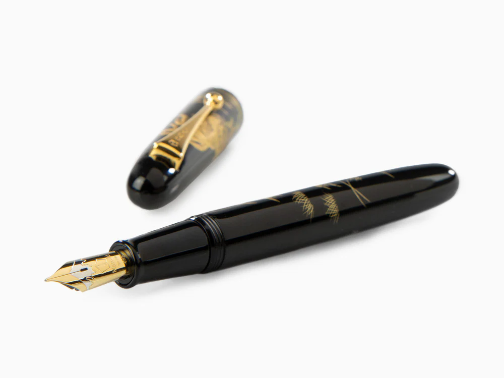 Namiki Chinkin Royal Rooster Fountain Pen, Urushi lacquer, FNKC-30M-TOK - Image 7