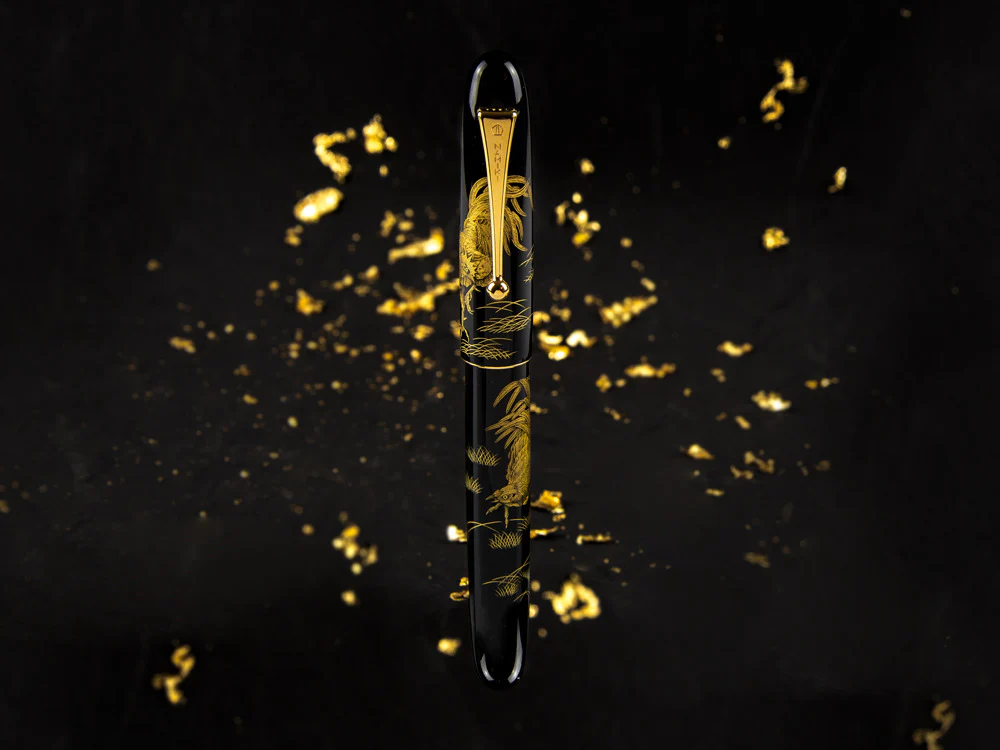 Namiki Chinkin Royal Rooster Fountain Pen, Urushi lacquer, FNKC-30M-TOK - Image 9