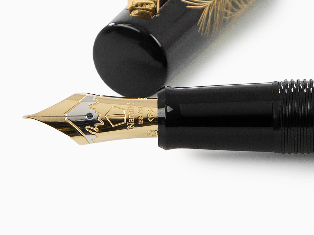 Namiki Chinkin Silver Grass (Susuki) Fountain Pen, Maki-e, FNVC-10M-SU - Image 5