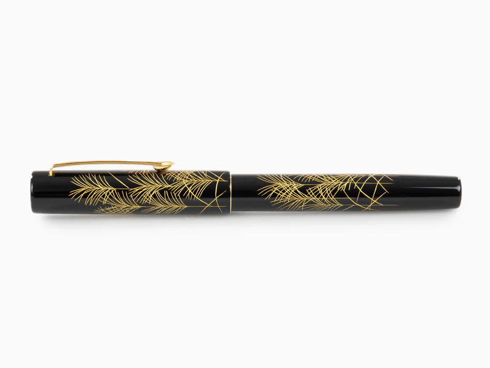 Namiki Chinkin Silver Grass (Susuki) Fountain Pen, Maki-e, FNVC-10M-SU - Image 8