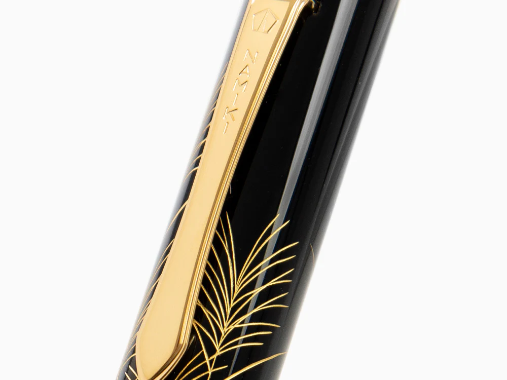 Namiki Chinkin Silver Grass (Susuki) Fountain Pen, Maki-e, FNVC-10M-SU - Image 9
