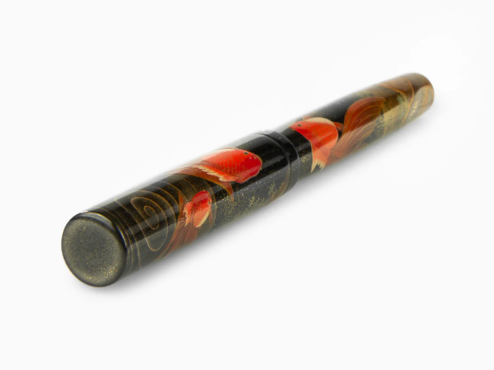 Namiki Emperor Gold fish Fountain Pen, Maki-e, Gold trim, FNFV-80M-MKG - Image 6