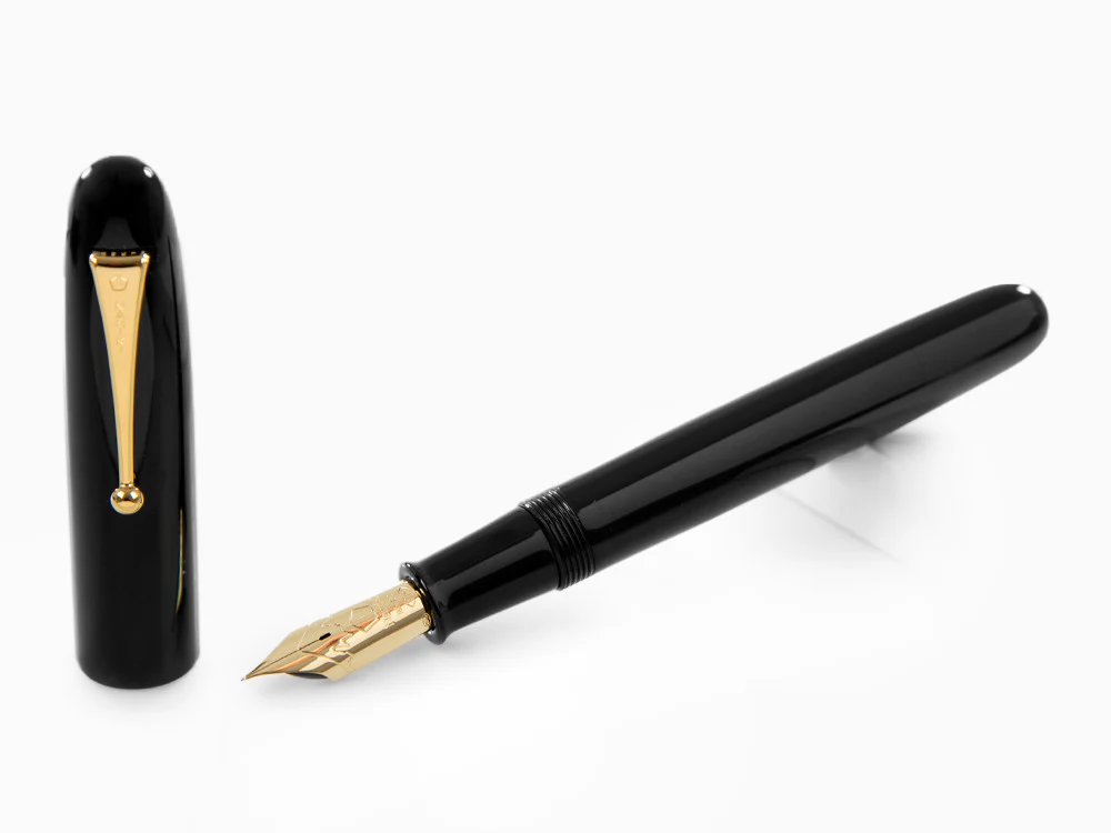 Namiki Emperor Urushi Black lacquer No.50 Fountain Pen, Gold, FNF-148S-B - Image 2