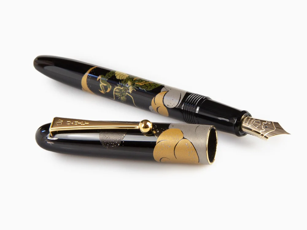 Namiki Nippon Art Dragon with Cumulus Fountain Pen, Maki-e, FN-5M-UN - Image 7