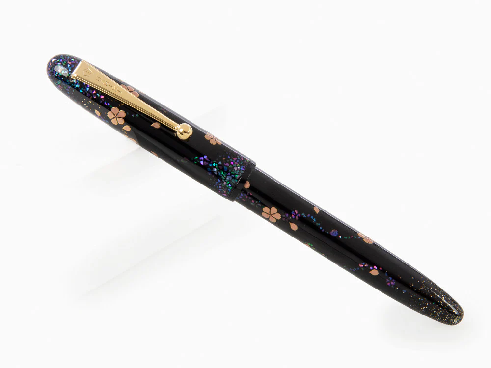 Namiki Yukari Cherry Blossoms at Night Fountain Pen, Maki-e, FNYC-1-YOZ - Image 3