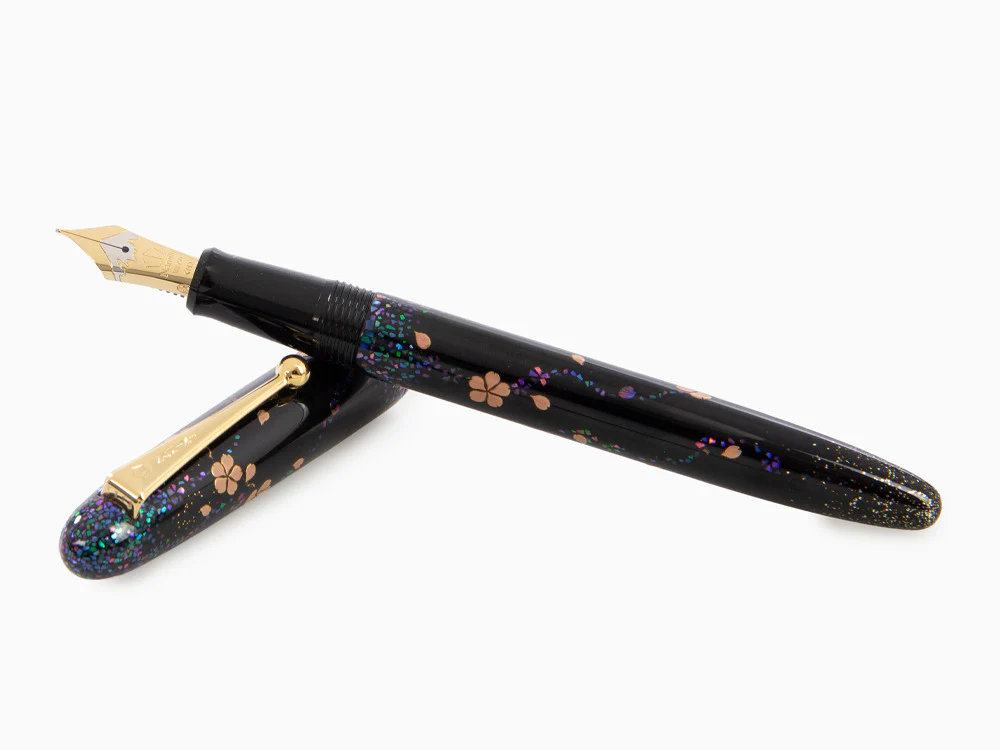 Namiki Yukari Cherry Blossoms at Night Fountain Pen, Maki-e, FNYC-1-YOZ - Image 8