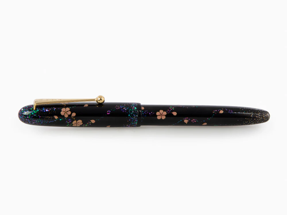Namiki Yukari Cherry Blossoms at Night Fountain Pen, Maki-e, FNYC-1-YOZ - Image 9