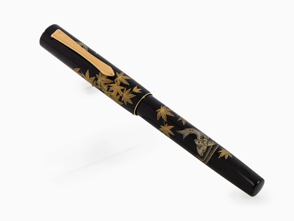 Namiki Yukari Chinkin Beauty of Autumn leaves Fountain Pen, FNVC20M-KIS - Image 3