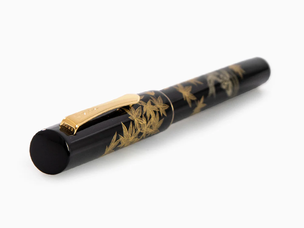 Namiki Yukari Chinkin Beauty of Autumn leaves Fountain Pen, FNVC20M-KIS - Image 6