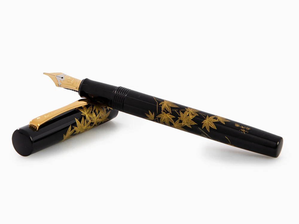 Namiki Yukari Chinkin Beauty of Autumn leaves Fountain Pen, FNVC20M-KIS - Image 8
