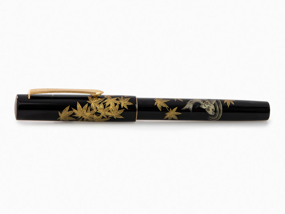 Namiki Yukari Chinkin Beauty of Autumn leaves Fountain Pen, FNVC20M-KIS - Image 9