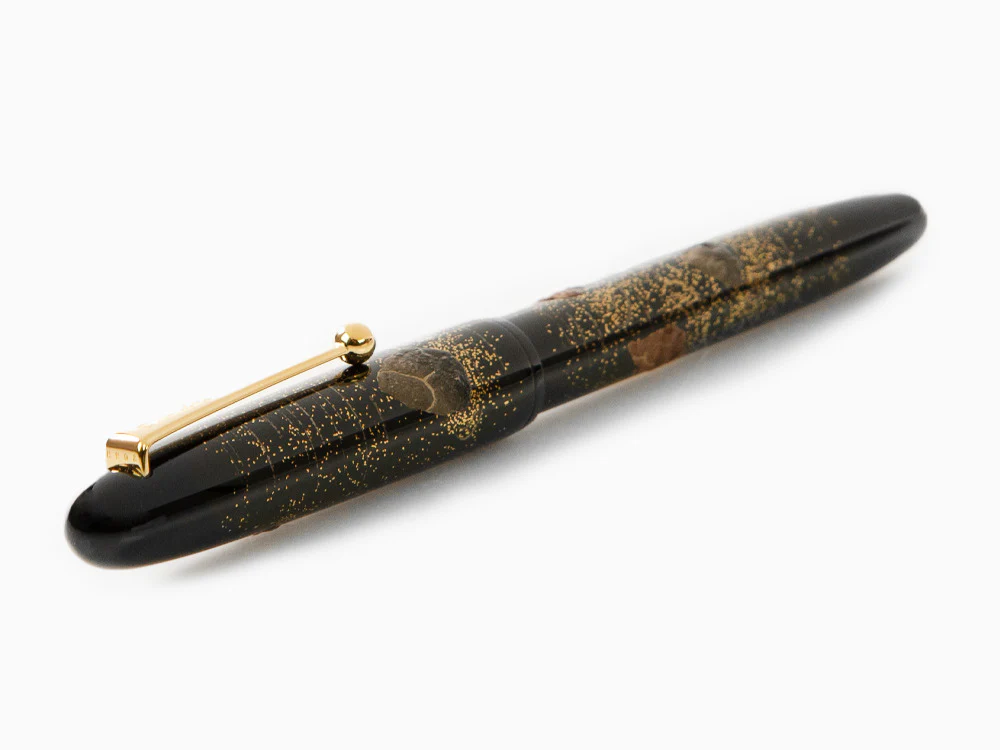Namiki Yukari Rock Garden Fountain Pen, Maki-e, Gold trim, FN-10M-SE - Image 6