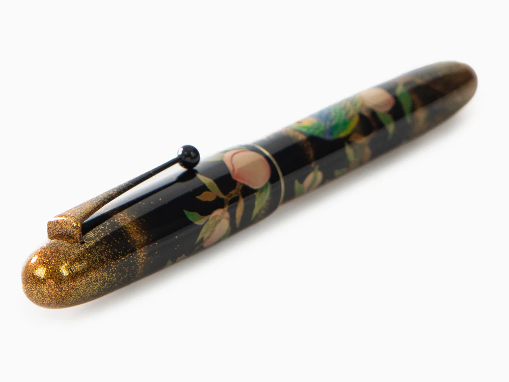 Namiki Yukari Royale Parrot with Peach Fountain Pen,  Gold, FNK-45M-MMO - Image 6