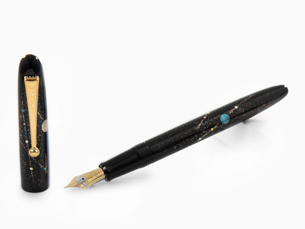 Namiki Yukari Shooting Star Raden Fountain Pen, Urushi, FN-20M-RNB - Image 2