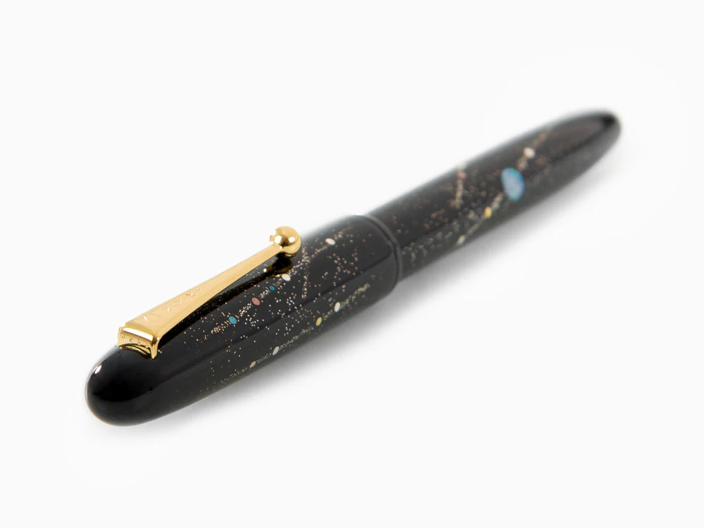 Namiki Yukari Shooting Star Raden Fountain Pen, Urushi, FN-20M-RNB - Image 6