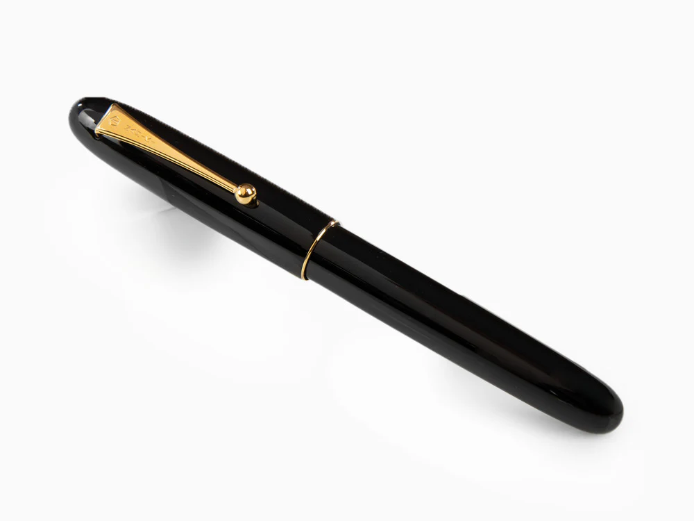 Namiki Yukari Urushi Black lacquer No.20 Fountain Pen, Gold, FNK-128S-B - Image 3