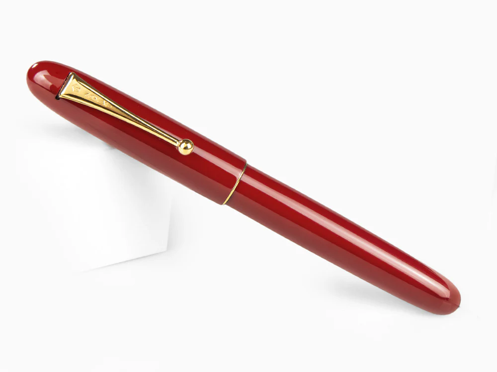 Namiki Yukari Urushi Lacquer Vermilion No.20 Fountain Pen, FNK-128S-R - Image 3