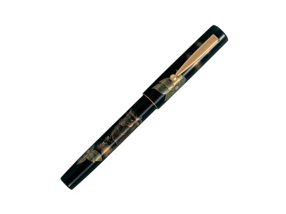 Namiki Yukari Zodiac Ox Fountain Pen, Urushi lacquer, FNV-20M-OX - Image 2