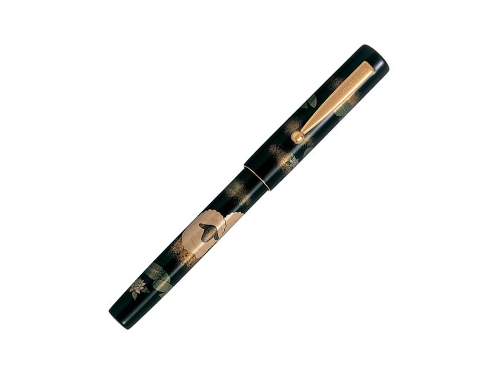 Namiki Yukari Zodiac Sheep Fountain Pen, Urushi lacquer, FNV-20M-HI - Image 2