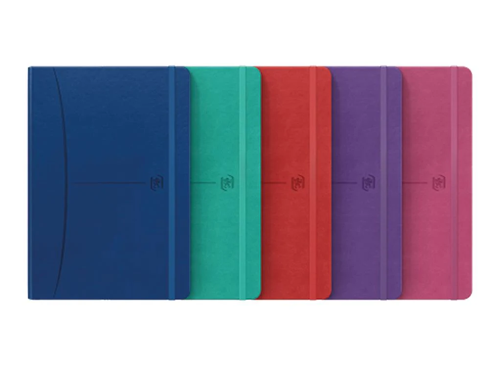 Oxford Signature Notebook, A5, Blue, 400163613-AZUL - Image 4