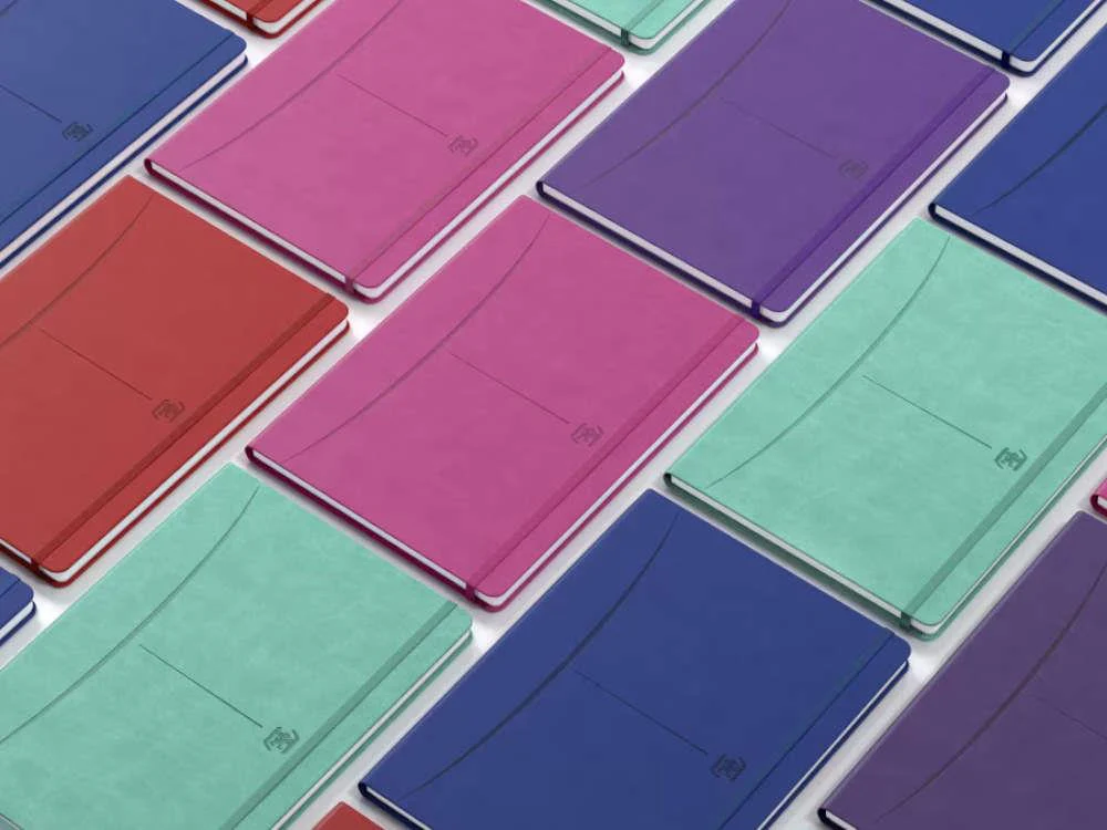 Oxford Signature Plain Notebook A5 Lilac, 400163615-LILA - Image 3