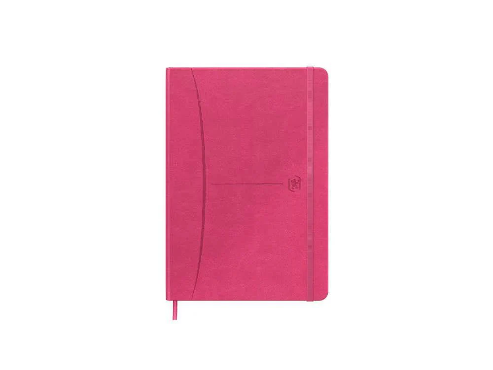 Oxford Signature Ruled Notebook, A5, Fuchsia, 400163613-FUCSIA - Image 2