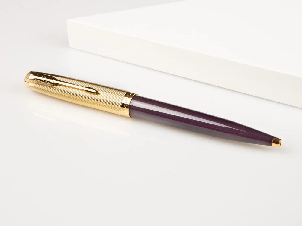 Parker 51 Ballpoint pen, Resin, Plum, 2123518 - Image 2