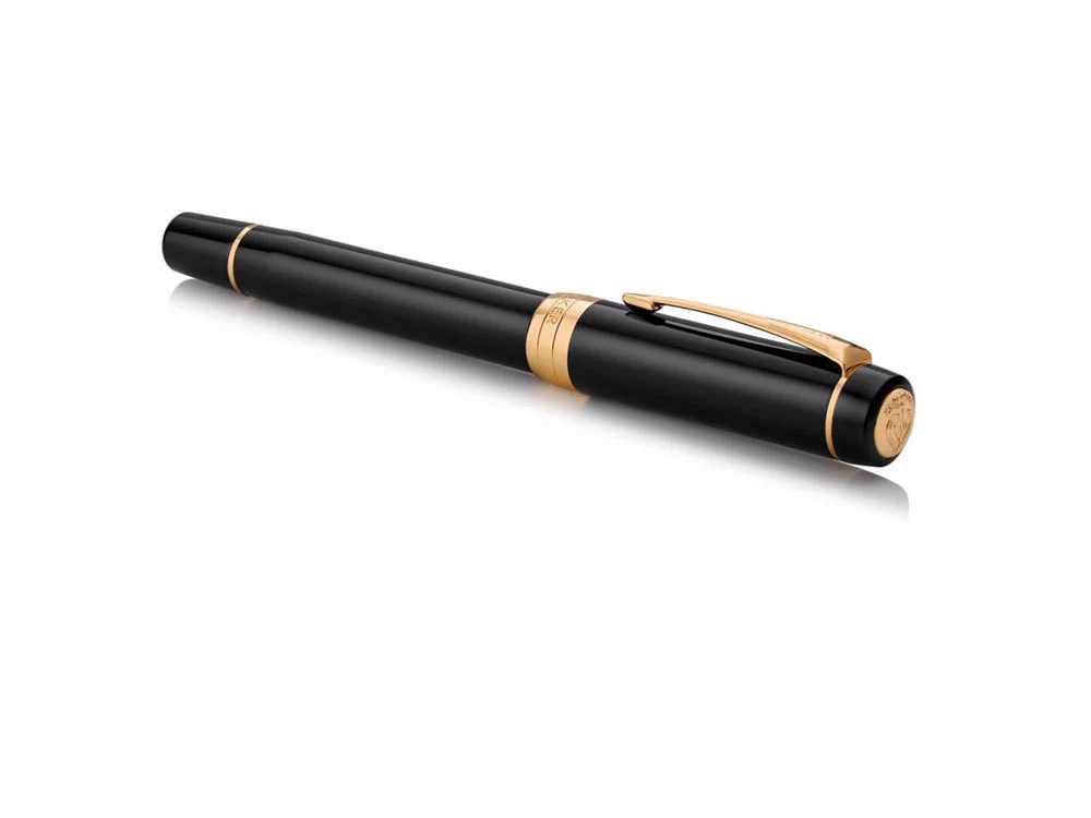 Parker Duofold Centennial Fountain Pen, Precious Resine, Gold Trim - Image 5