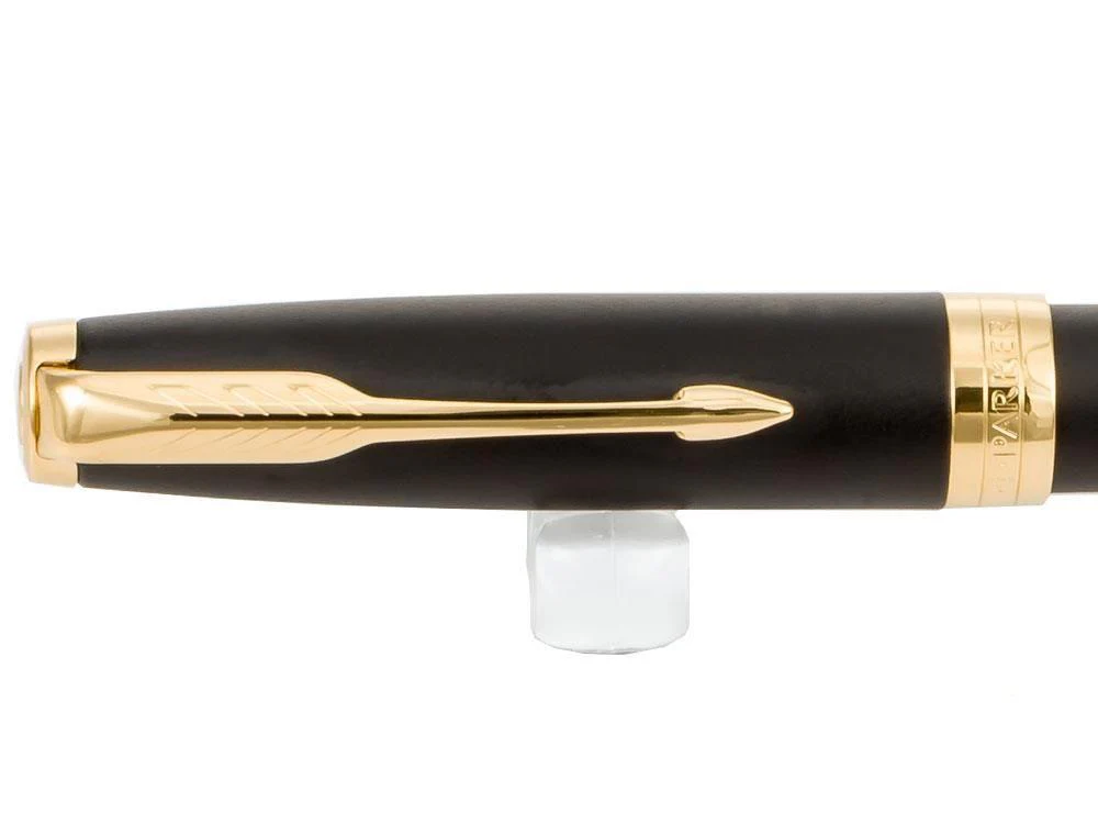 Parker Sonnet Fountain Pen, Lacquer, Gold Trim, Black, 1931517 - Image 7
