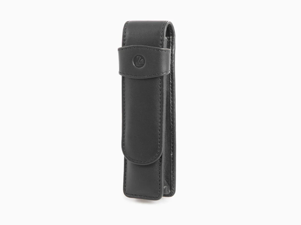 Pelikan 2 Pen Case, Leather, Black, Soft, 923417 - Image 10