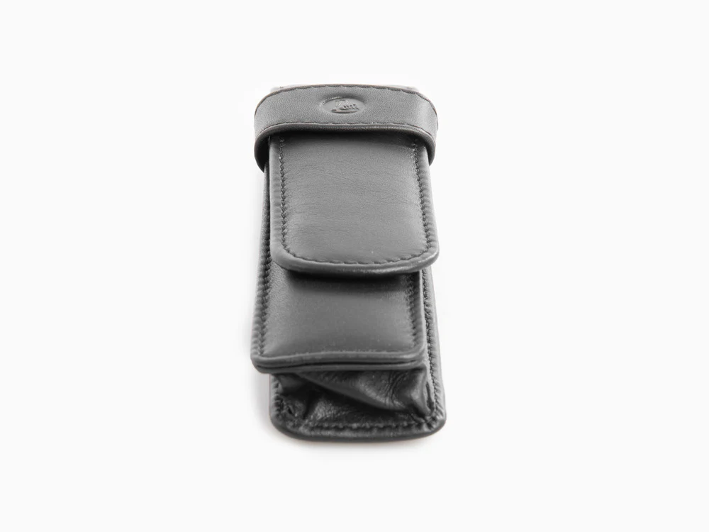 Pelikan 2 Pen Case, Leather, Black, Soft, 923417 - Image 5