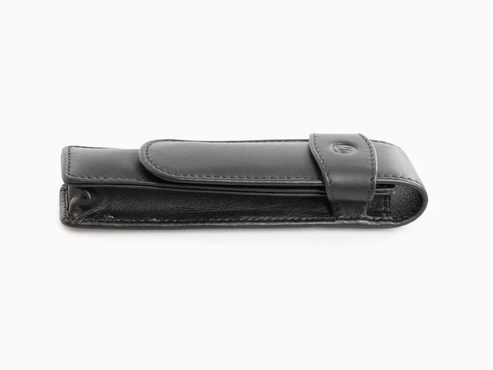Pelikan 2 Pen Case, Leather, Black, Soft, 923417 - Image 6