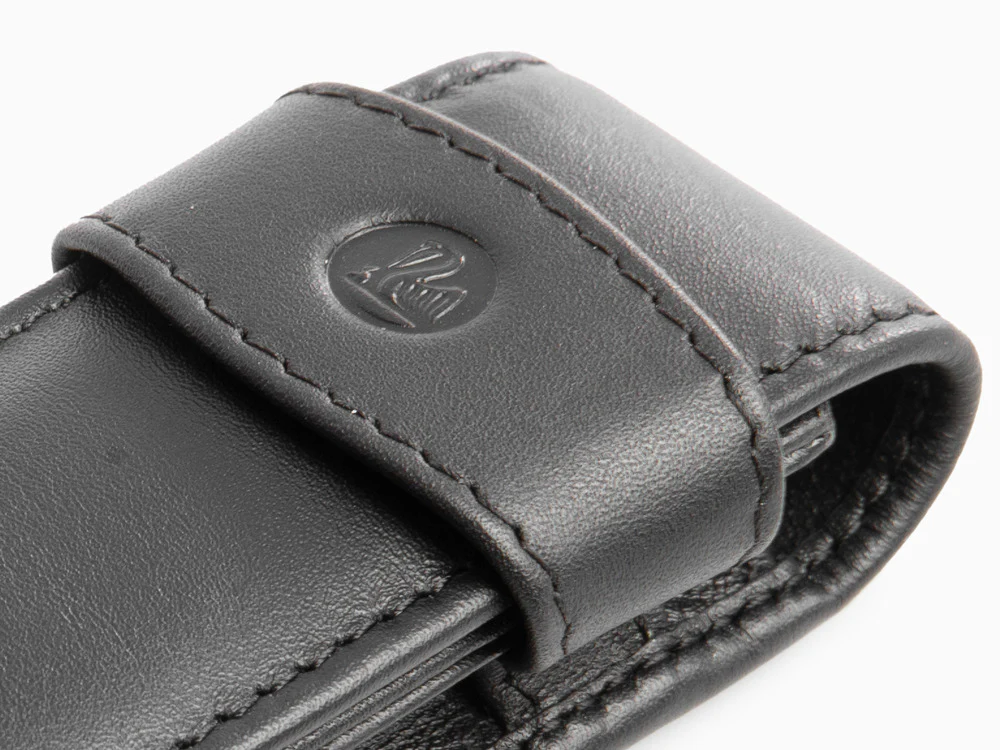 Pelikan 2 Pen Case, Leather, Black, Soft, 923417 - Image 9