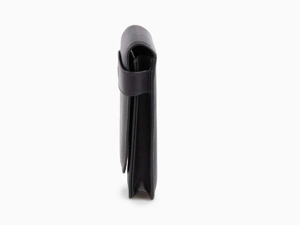 Pelikan 3 Pen Case, Leather, Black, Soft, 923433 - Image 3