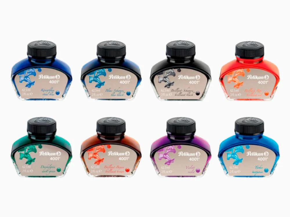 Pelikan 4001 Ink Bottle,  62.5 ml, Purple, 329193 - Image 3