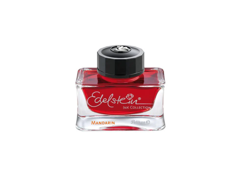 Pelikan Edelstein Ink Bottle, 50ml, Mandarin (Orange), 339341 - Image 2