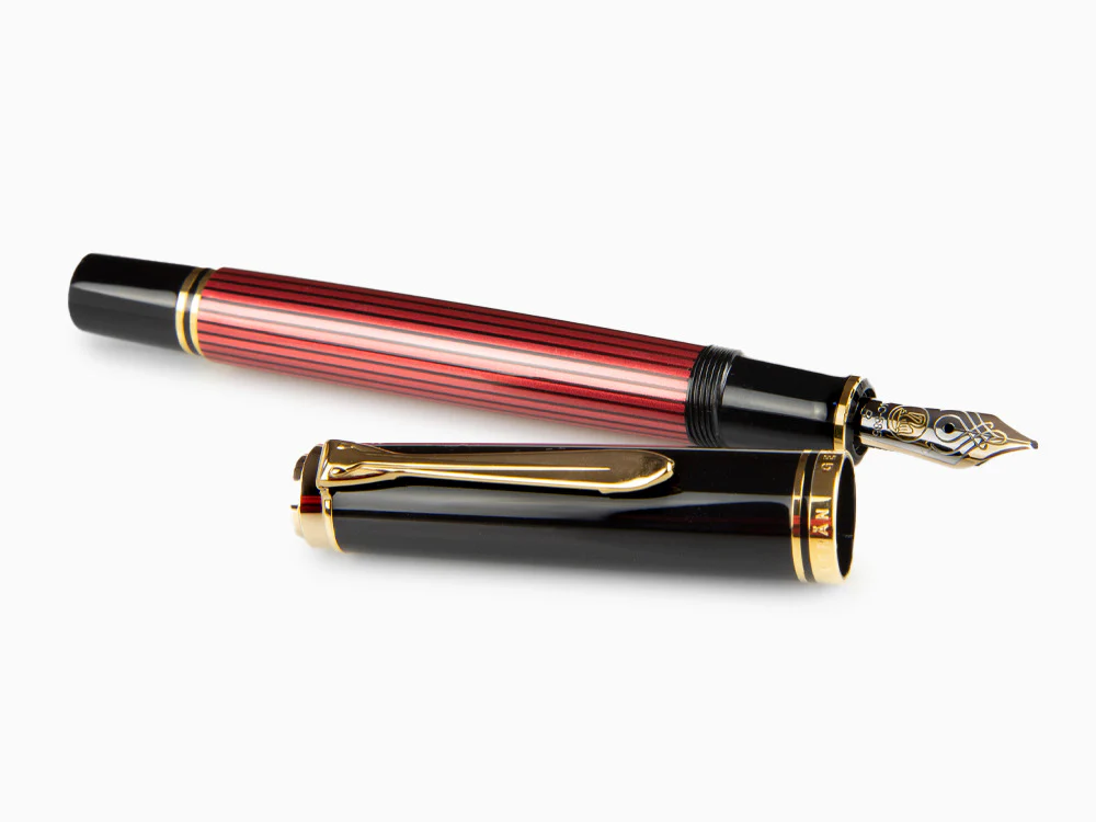 Pelikan Fountain Pen Souverän M 600 - Black & Red, 928697 - Image 3