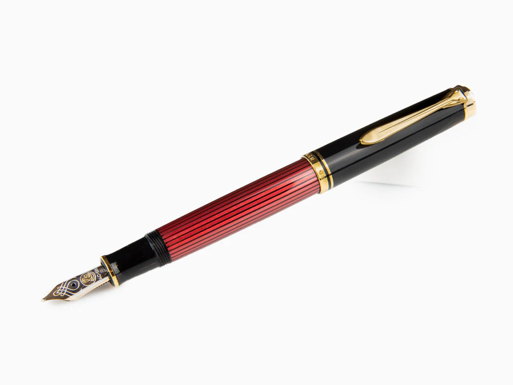 Pelikan Fountain Pen Souverän M 600 - Black & Red, 928697 - Image 6