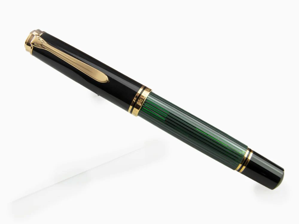 Pelikan Fountain Pen Souverän M1000 - Black & Green, 987594 - Image 3