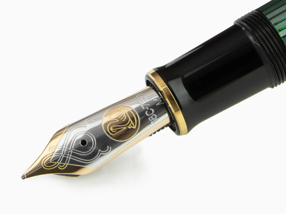 Pelikan Fountain Pen Souverän M1000 - Black & Green, 987594 - Image 5