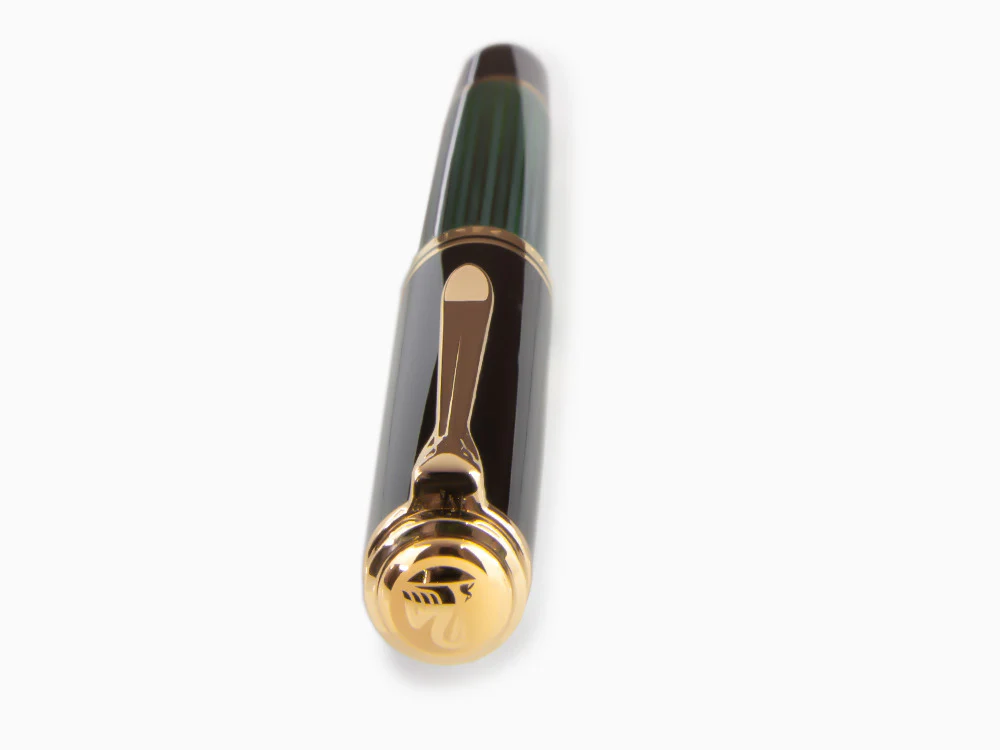 Pelikan Fountain Pen Souverän M1000 - Black & Green, 987594 - Image 6