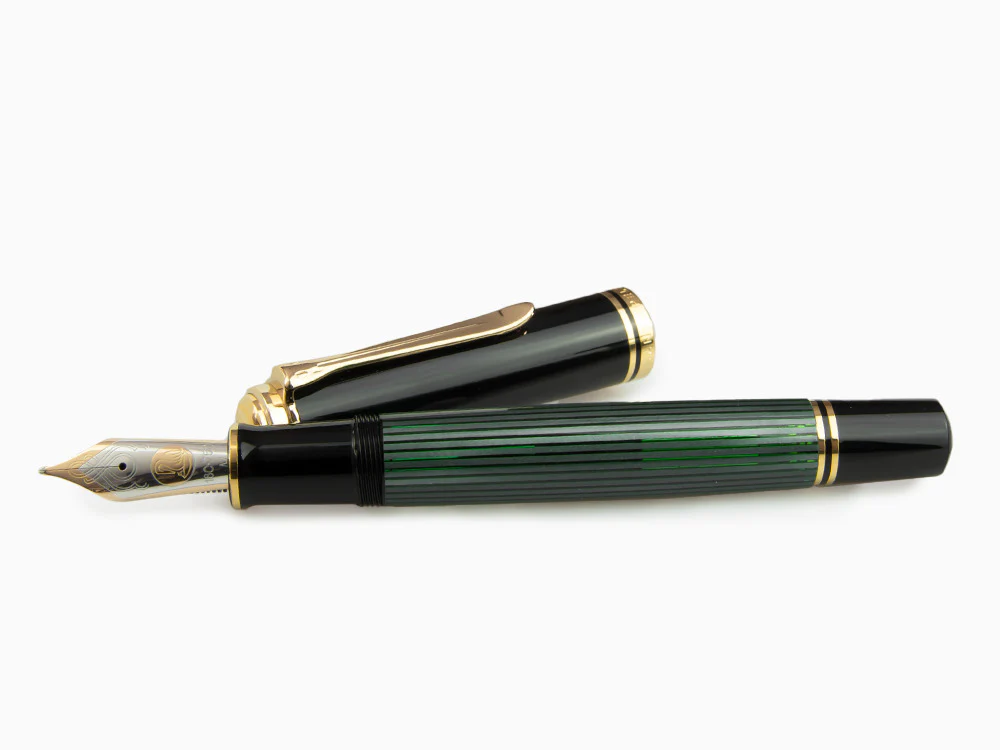 Pelikan Fountain Pen Souverän M1000 - Black & Green, 987594 - Image 7