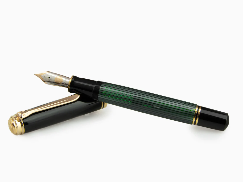 Pelikan Fountain Pen Souverän M1000 - Black & Green, 987594 - Image 8