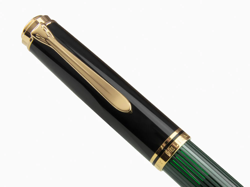 Pelikan Fountain Pen Souverän M1000 - Black & Green, 987594 - Image 9