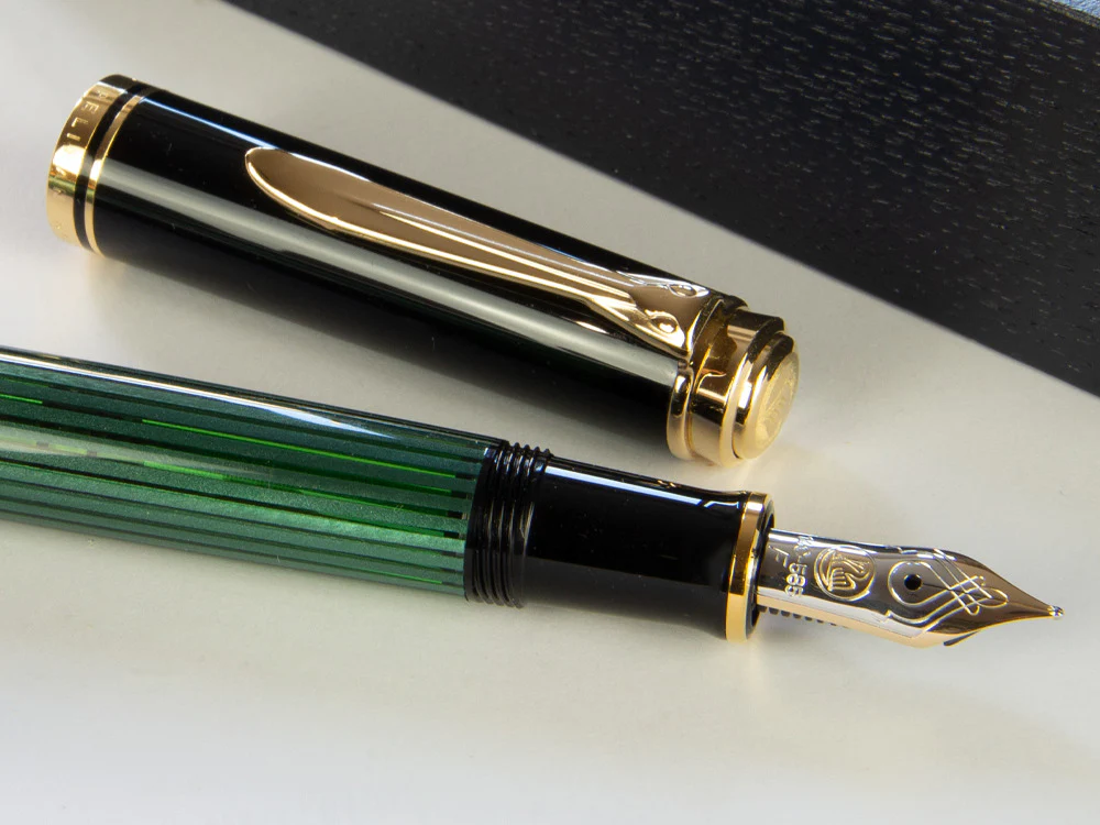 Pelikan Fountain Pen Souverän M400 - Black & Green, 994863 - Image 5